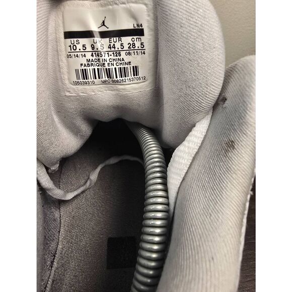 Size 10.5 - Air Jordan 13 Retro 2014 Grey Toe - Picture 6 of 7